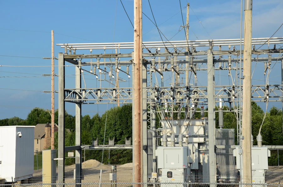 Electrical substation used for power design documentation and coordination